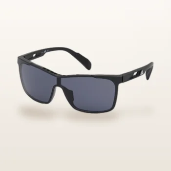 Syze dielli Adidas SP0019 maskë sportive e zezë mat – Italoptik