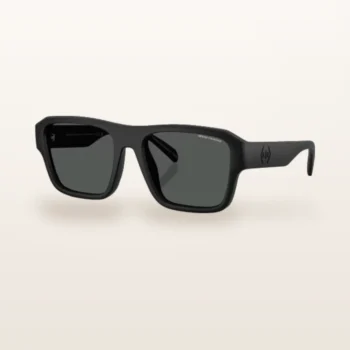 Syze dielli Armani Exchange AX4154SU të zeza mat me lente gri – Italoptik