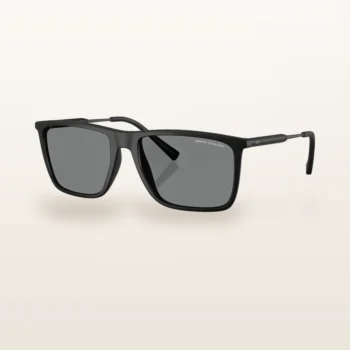 Syze dielli Armani Exchange AX4160S të zeza mat me lente gri – Italoptik