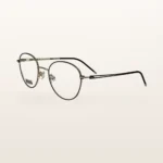 Syze optike Boss 1530 të rrumbullakëta, e zezë me të artë – Italoptik