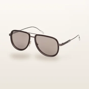 Syze dielli Ermenegildo Zegna EZ0218 pilot bronz i errët – Italoptik