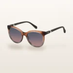 Syze dielli Fossil FOS 2074/S kafe me lente blu-rozë – Italoptik