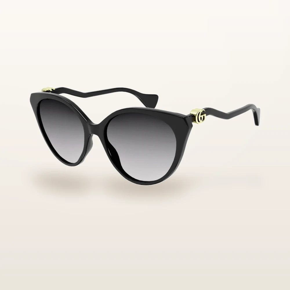italoptik-gucci-gg1011 Syze dielli Gucci GG1011S, e zezë me lente gri me gradient – Italoptik