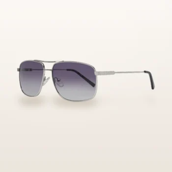 Syze dielli Guess GF0205 pilot argjendi me lente gri – Italoptik
