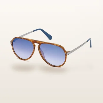 Syze dielli Guess GU6941 aviator havana me lente blu – Italoptik