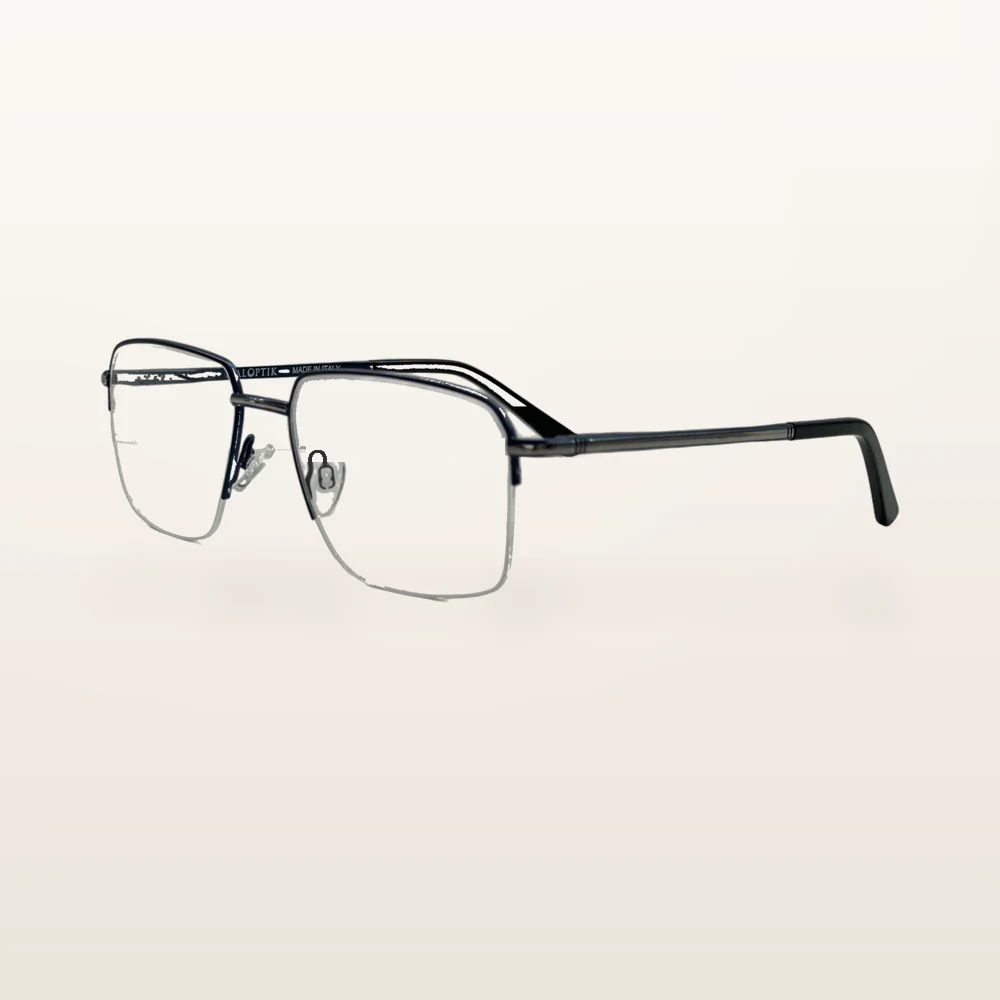 italoptik-italoptik-cs5731 Syze optike Italoptik, blu e errët me krahë gri antracit, maja të zeza – Italoptik