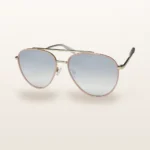 Syze dielli Kendall + Kylie KKS4043 aviator e artë me rozë – Italoptik