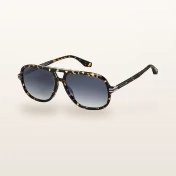 Syze dielli Marc Jacobs 468/S aviator havana me lente blu gradient – Italoptik