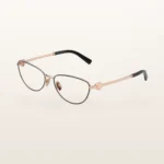 Syze optike Tiffany & Co., rozë e artë dhe e zezë – Italoptik