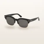 Syze dielli Tom Ford Harry-02 TF597 e zezë me lente gri të polarizuara – Italoptik
