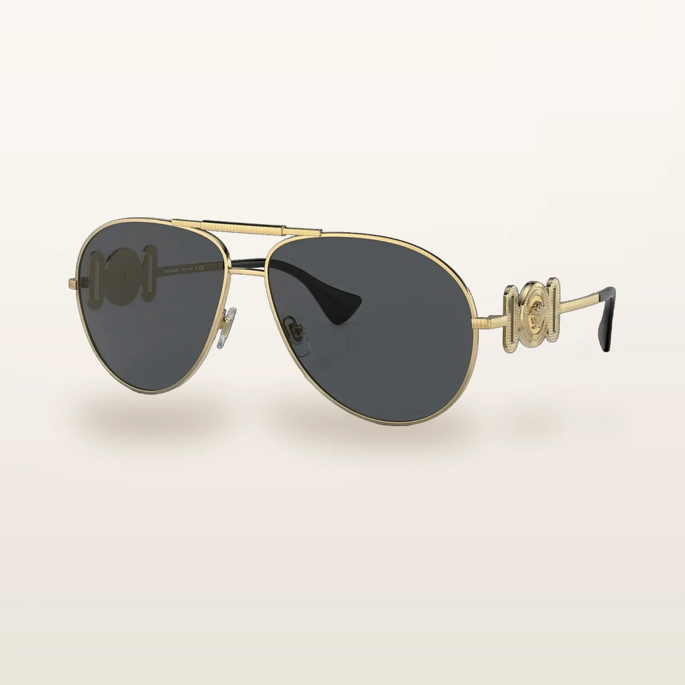 italoptik-versace-ver3 Syze dielli Versace 2249 pilot e artë me Medusa – Italoptik