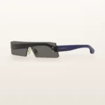 Syze dielli Victoria Beckham VB241S maskë me krahë blu – Italoptik